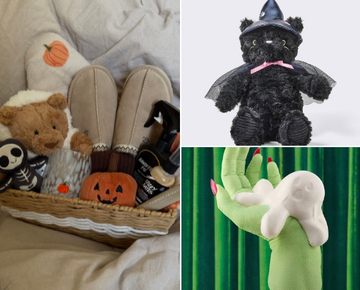 spooky basket inspo for everyone in your family cover photo collage