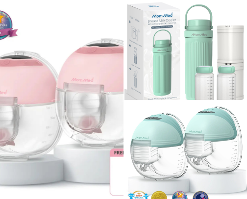 Essentials for the Pumping Mom 🍼✨ cover photo collage