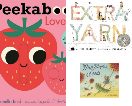 Our favorite picture books and familie read alouds cover photo collage