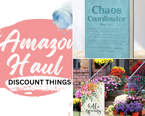 Amazon Haul up to 90% off! cover photo collage