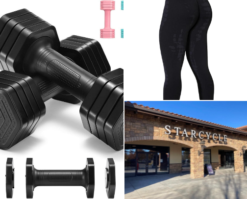 My Favorite Way to be Active and Look Cute While Doing it! cover photo collage