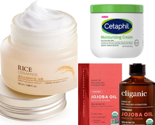 Dry skin life savers✨ cover photo collage
