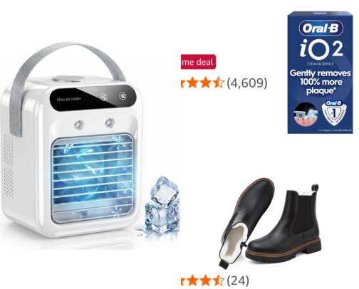 Top Amazon deals cover photo collage