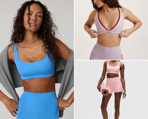 Work out clothes! cover photo collage