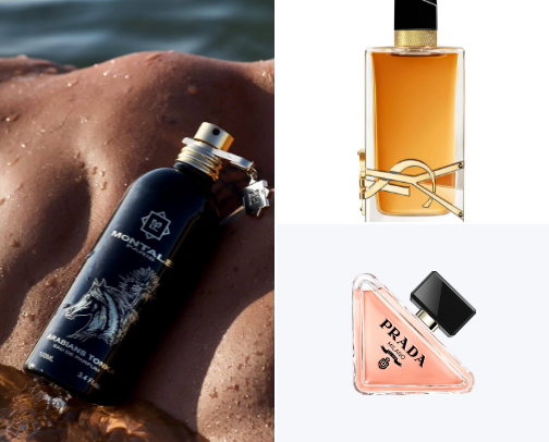 perfumes cover photo collage