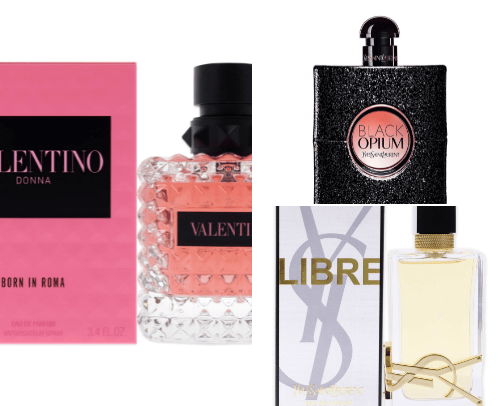 perfumes cover photo collage