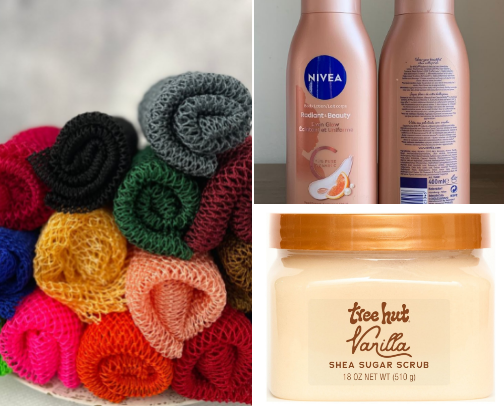 My everyday shower routine for soft,glowing skin🛀🫧 cover photo collage