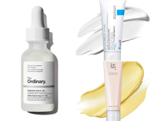 skincare must haves🫧🧖‍♀️☁️ cover photo collage