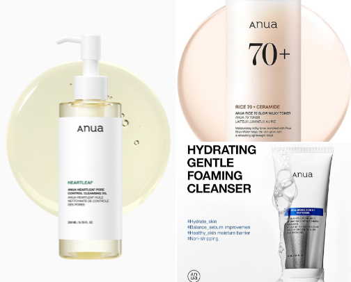 Dry skin to Glass skin in a week cover photo collage