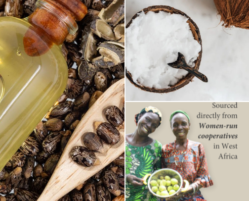 DIY natural products cover photo collage