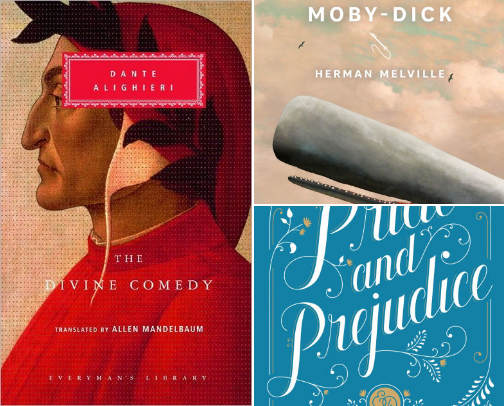 Classics of literature: My personal favorites cover photo collage