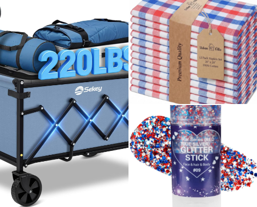Fourth of July Essentials cover photo collage