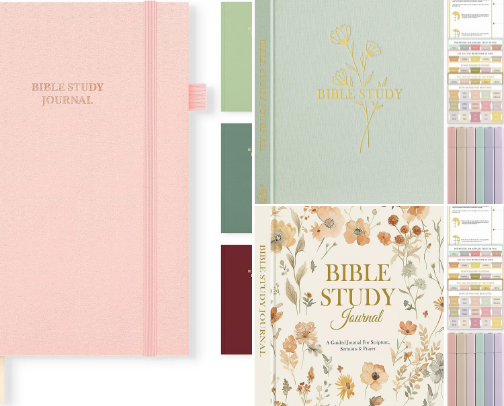 A Journal for Bible Study cover photo collage