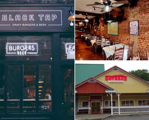 Fav Food Spots cover photo collage