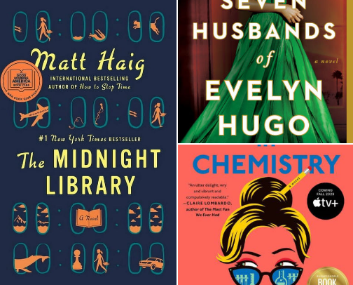 My Library cover photo collage