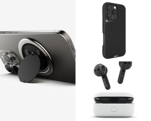 Phone accessories cover photo collage