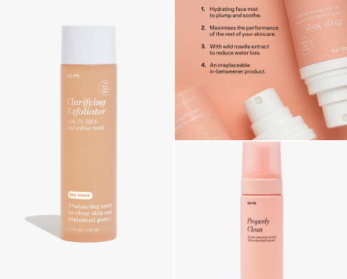 Best skin care and makeup!! cover photo collage