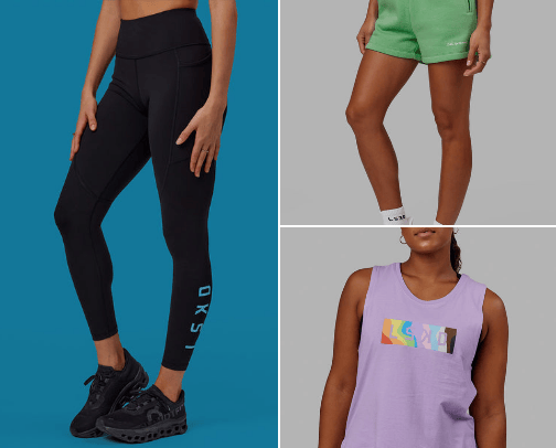Favourite Workout Clothing cover photo collage