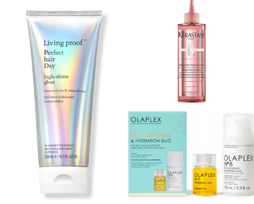 hair gloss - achieve “fresh from the salon” glow in minutes ✨💁‍♀️ cover photo collage