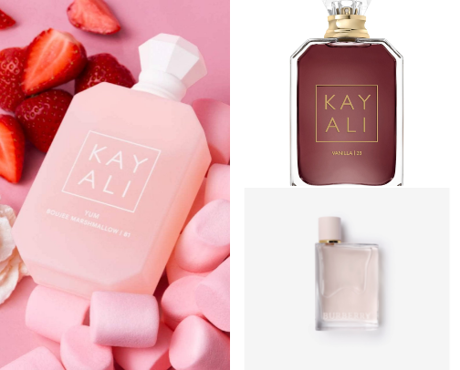 My signature scents cover photo collage