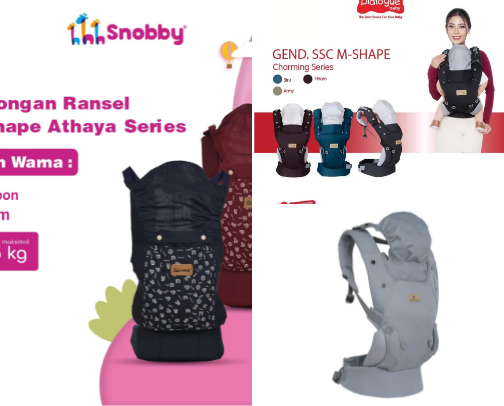 Amazing carrier baby recommend to use (indonesian) cover photo collage