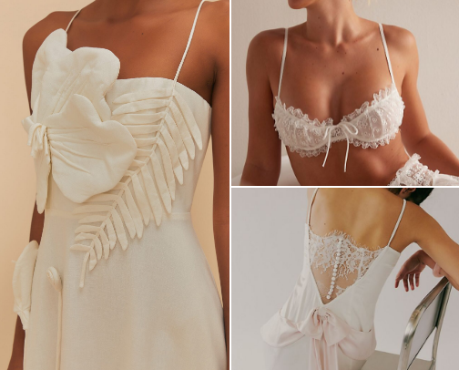 elegant funky bridal cover photo collage