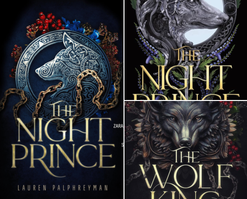 Read Online - The Night Prince: The Wolf King, Book 2 dark romantasy picks cover photo collage