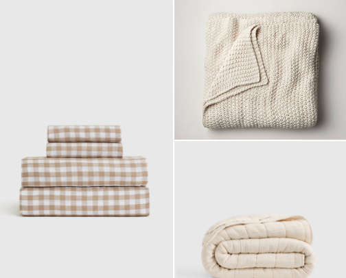 Cozy Bedroom Finds cover photo collage