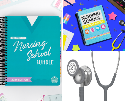 🩺❤️ Survive Nursing School cover photo collage