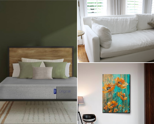 Home&home decor cover photo collage