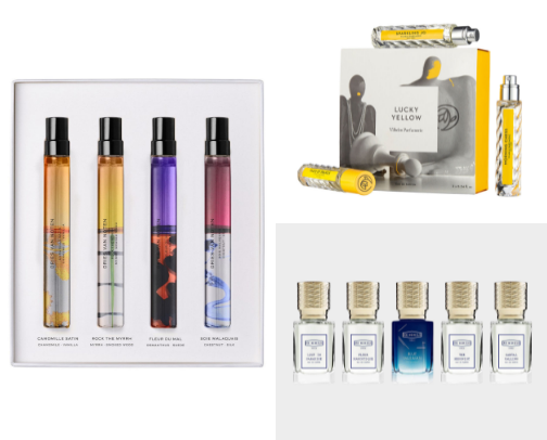 Fragrance Discovery Sets I Have My Eye On cover photo collage