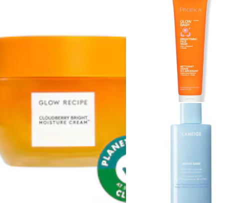 My Favorite Skincare Products cover photo collage