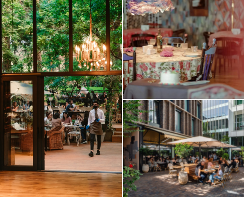 Aesthetic Cafés & Elegant Restaurants in Tbilisi˖᯽ ݁˖ cover photo collage