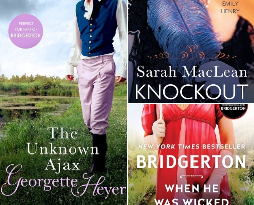 All Time Favourite Historical Romance Novels cover photo collage