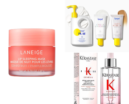 My favorite beauty recs cover photo collage