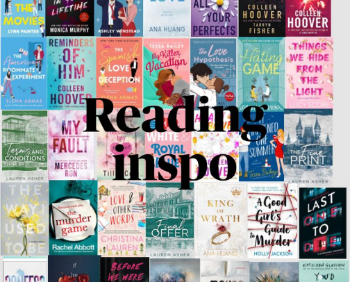 Book Recs to Keep you awake at Night💃 cover photo collage