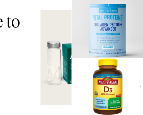 My favorite wellness & supplement picks cover photo collage