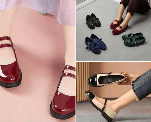 Shoes cover photo collage