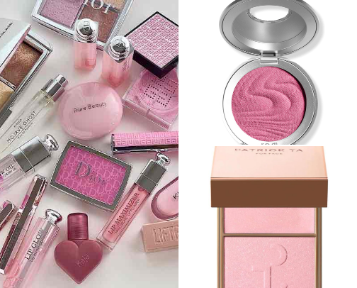 we're blushing & glowing ☺️ cover photo collage