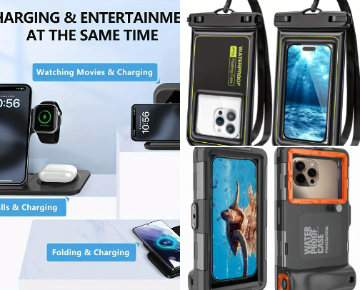 temu phone gadgets cover photo collage