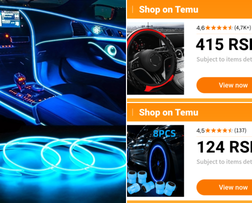 car accessories / must have cover photo collage