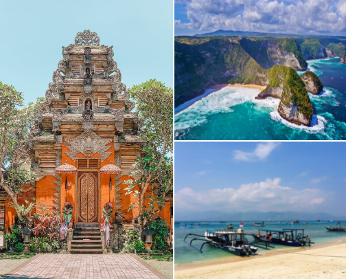 Beautiful Places to Visit in Indonesia cover photo collage