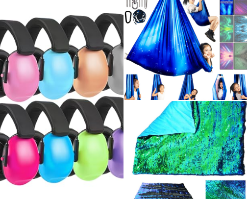 Autism Mom Survival Kit: Items That Help Daily (From a Mom Who Gets It) cover photo collage