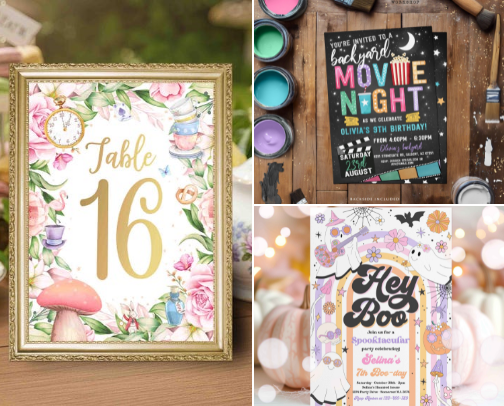 Best Etsy Shops for Digital Treasures cover photo collage
