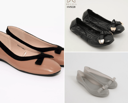 Elegant and Comfortable Women's Flats: Style Meets Ease cover photo collage