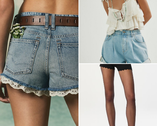Shorts so cute cover photo collage