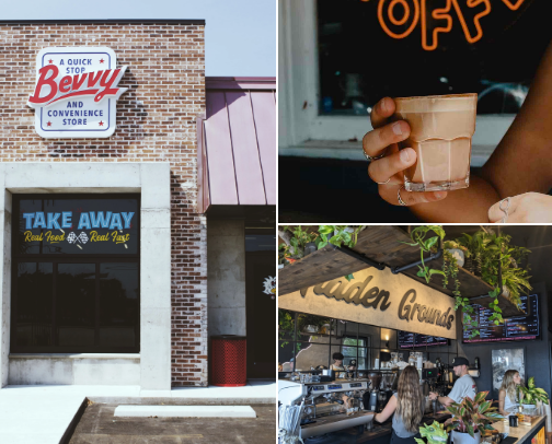 Your Next Coffee Date in Wilmington, NC cover photo collage
