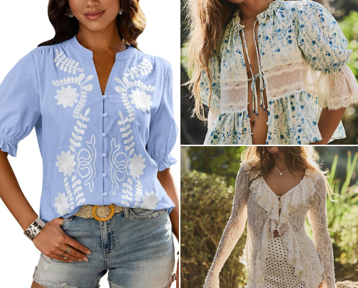 Spring fashion cover photo collage