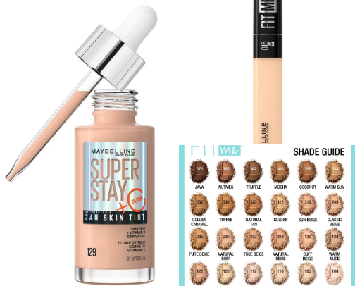 Base Products That Work on my Oily and Acne-Prone Skin (mainly drugstore) cover photo collage