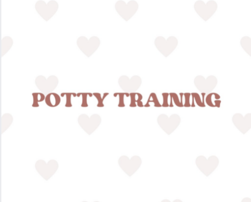 how I made potty training easier! cover photo collage